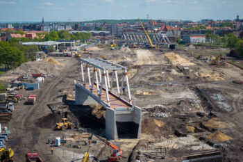 Budowa nowych wiaduktów w sąsiedztwie stacji Katowice