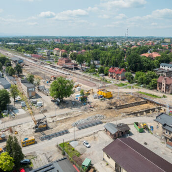 Budowa nowego wiaduktu kolejowego – ul. Dworcowa, Pszczyna