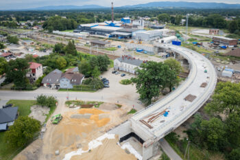 Sierpień 2025: Budowa obiektów inżynieryjnych w Chybiu