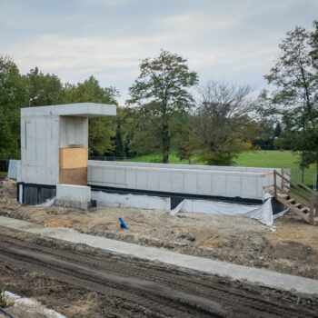 Budowa przystanku Katowice Brynów