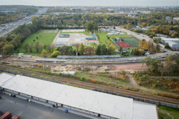 Październik 2025: Przystanek kolejowy Katowice Brynów