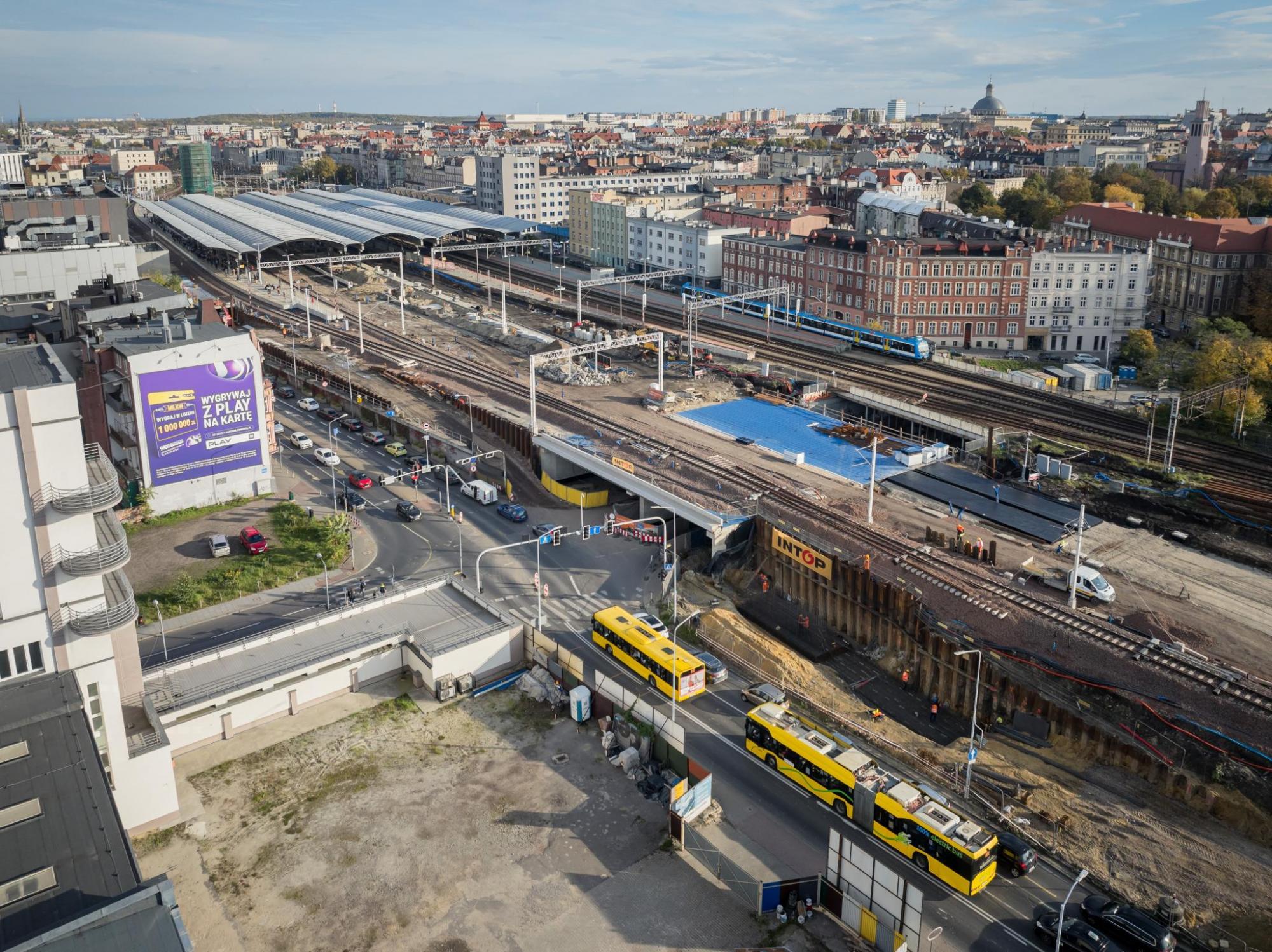 Wiadukt kolejowy na ul. Mikołowskiej w Katowicach