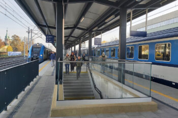 Stacja Sosnowiec Główny – nowy peron nr 3