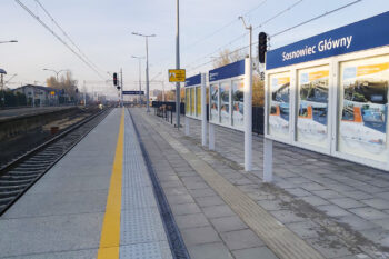 Stacja Sosnowiec Główny – nowy peron nr 3