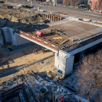 Przebudowa wiaduktu kolejowego – ul. Graniczna w Katowicach