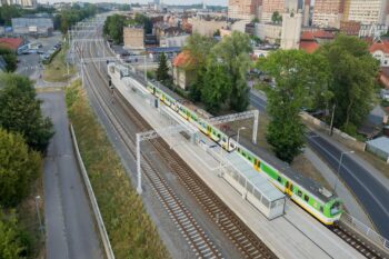 Przystanek kolejowy Chorzów Uniwersytet, fot. Łukasz Hachuła, Polskie Linie Kolejowe