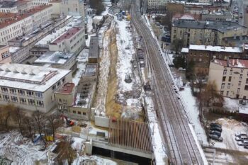 Wiadukt kolejowy na ul. Granicznej w Katowicach, fot. Jakub Hrycyk