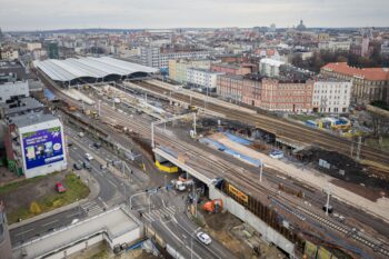 Wiadukt kolejowy na ul. Mikołowskiej w Katowicach, fot. Łukasz Hachuła PLK SA