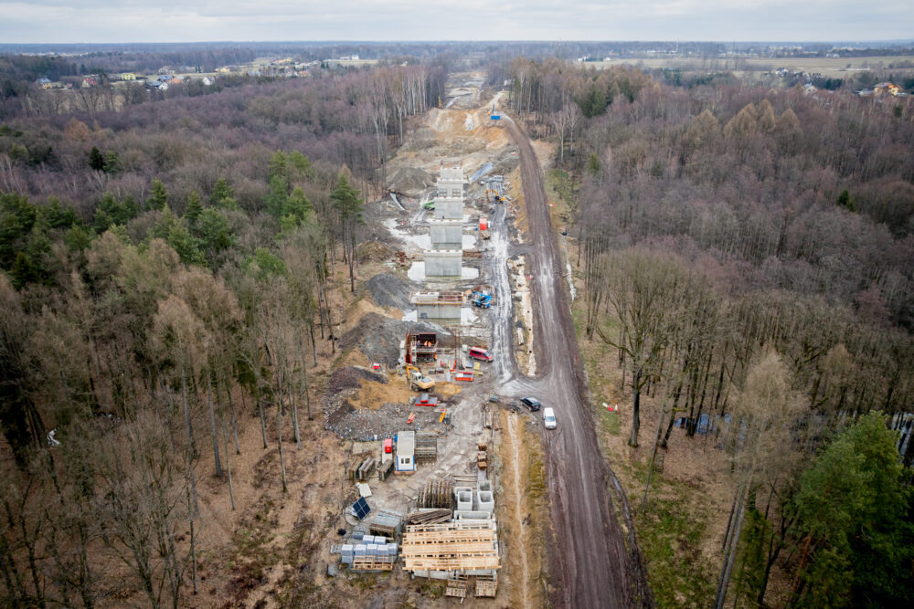 Zaawansowane prace od Pruchny do Granicy Państwa z Czechami