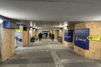 Przejście podziemne na stacji Sosnowiec Główny