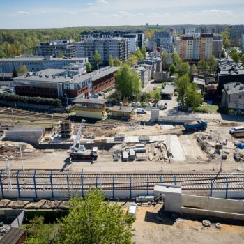 Budowa nowego przystanku kolejowego Katowice Uniwersytet
