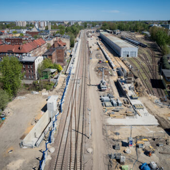 Budowa nowego przystanku kolejowego Katowice Uniwersytet
