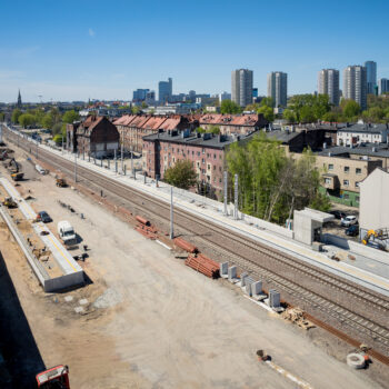 Budowa nowego przystanku kolejowego Katowice Uniwersytet
