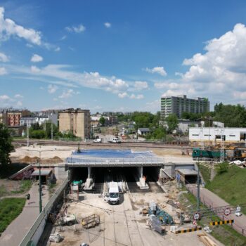 Przebudowa wiaduktu kolejowego nad ul. Piłsudskiego w Sosnowcu