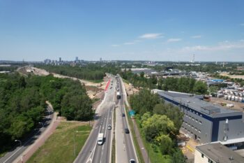 Wiadukt drogowy w ciągu ul. Bagiennej w Katowicach