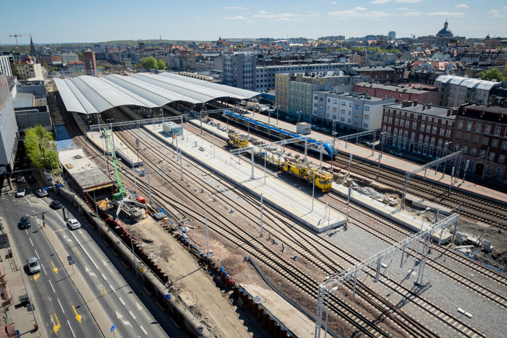 Zmiana organizacji ruchu pieszego na stacji Katowice