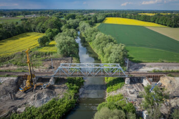 Maj 2026: Przebudowa mostu kolejowego w Drogomyślu
