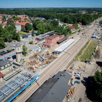 Przebudowa stacji kolejowej Pszczyna